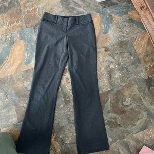 Grey drew cut dress pants from the limited